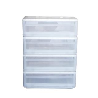 【KEYWAY】聯府抽屜式整理箱28.5L-4入收納箱G600