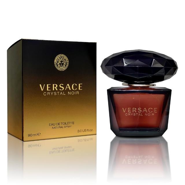 【VERSACE 凡賽斯】Crystal Noir 星夜水晶女性淡香水 90ML(公司貨)