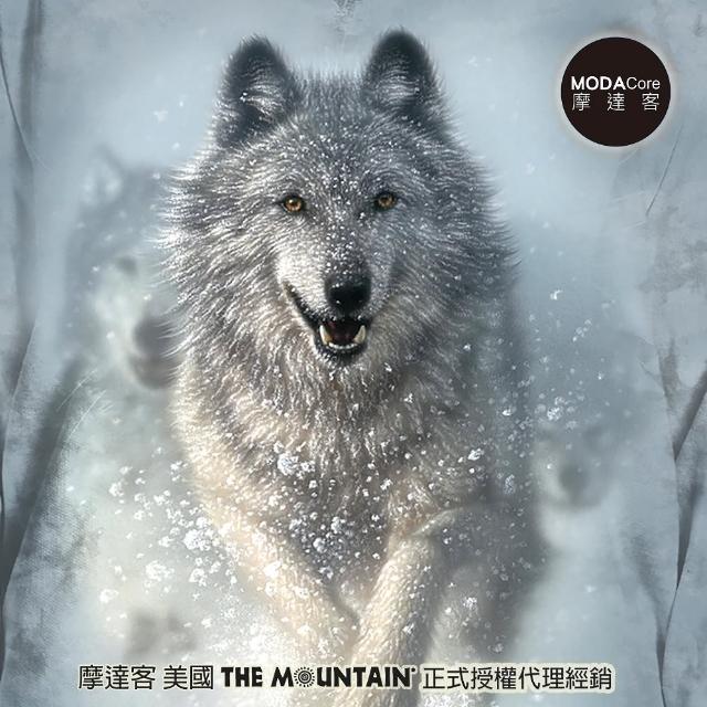 摩達客 美國進口the Mountain 雪狼開路女版船型領休閒長袖t恤 預購 Momo購物網