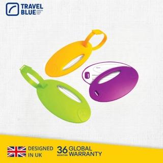 【Travelblue 藍旅】Neon 螢光行李掛牌 2入 旅行配件(行李吊牌)