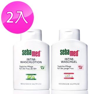 【進口Sebamed】3.8+6.8私密護潔露2入組(200mlx2平輸)