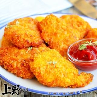 【上野物產】任選 聖安東尼奧名店 裹粉厚切小雞排 x1片(85g土10%/片)