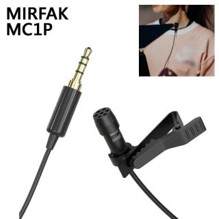 【MIRFAK】MC1P 3.5mm領夾式麥克風 適用手機.平板 MFA05(公司貨)