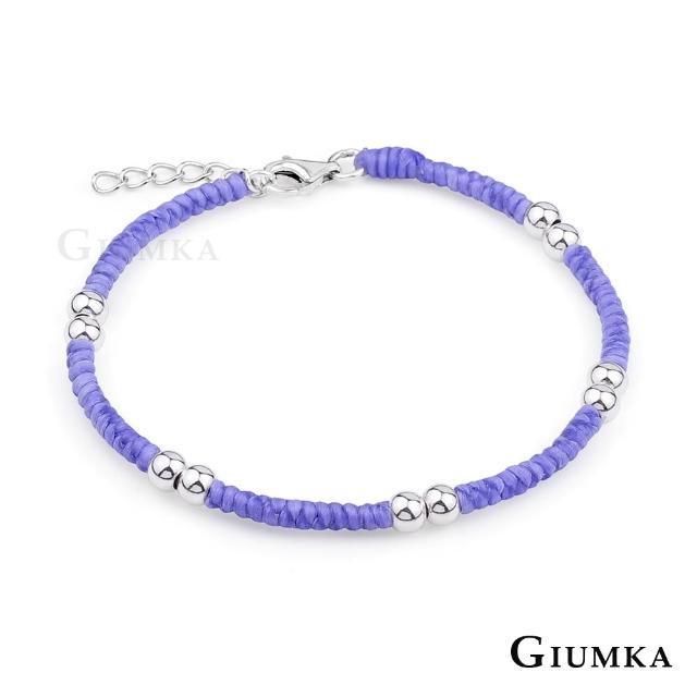 【GIUMKA】純銀手鍊．五路財神．蠶絲蠟繩(開運禮物)