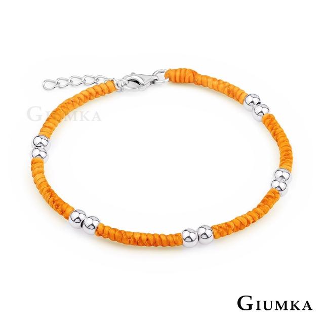 【GIUMKA】純銀手鍊．五路財神．蠶絲蠟繩(開運禮物)