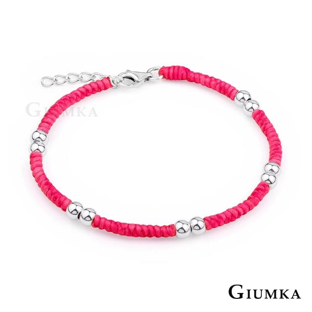 【GIUMKA】純銀手鍊．五路財神．蠶絲蠟繩(開運禮物)