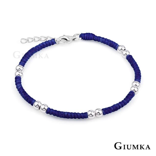 【GIUMKA】純銀手鍊．五路財神．蠶絲蠟繩(開運禮物)