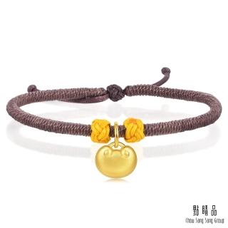 【點睛品】吉祥如意 黃金手繩(大)
