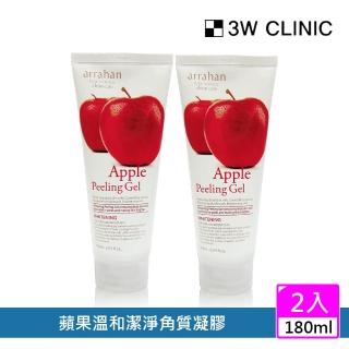 【3W CLINIC】momo限定 蘋果溫和潔淨角質凝膠180ml x1入