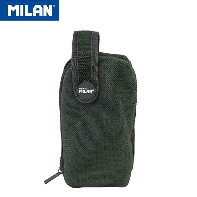 【MILAN】考狀元專用隨行筆袋_針織墨綠色_3C隨身包(考狀元專用隨行筆袋)