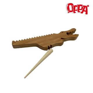 【OPPA 奧福樂器】鱷魚造型刮胡 音樂律動 造型樂器(幼兒教育 小樂器)