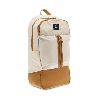【NIKE 耐吉】後背包 Jordan Backpack 男款 喬丹 飛人 雙肩背 外出 旅行 大容量 米 棕(JD2113006AD-002)