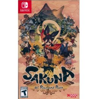 【Nintendo 任天堂】NS Switch 天穗種稻姬 天穗之羣稻姬 中英日文美版(Sakuna of Rice and Ruin)