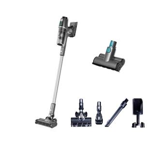 【HERAN禾聯】23Kpa智慧感應雙HEPA無線吸塵器HVC-35EP010-(超值大全配/含吸水配件+塵蹣頭/除蹣/吸塵/吸水)