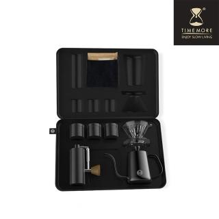 【TIMEMORE 泰摩】NANO手沖咖啡露營旅行套裝組(手沖濾杯組 露營咖啡組 手搖磨豆機 手沖旅行組)