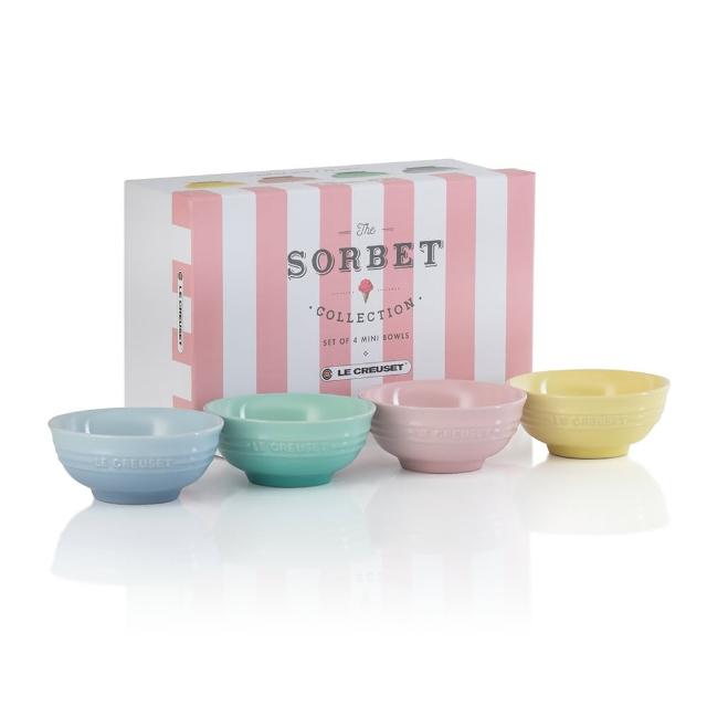 【Le Creuset】雪酪系列迷你碗組10cm-4入