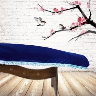 【美佳音樂】古箏罩/防塵罩/古箏蓋布-金絲絨/寶藍色(古箏罩)