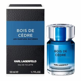 【KARL LAGERFELD 卡爾】Karl Lagerfeld Bois De Cedre 靛藍雪松淡香水 50ml(原廠公司貨)