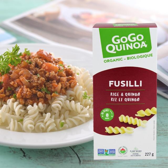 【GoGo Quinoa】有機義大利麵-螺旋麵227g(無麩質、全素)