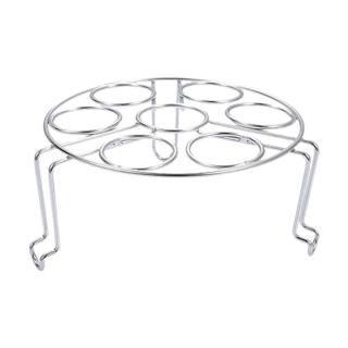 【料理用具】多功能304不鏽鋼蒸蛋架 直角款(蒸煮兩用 均勻受熱 隔熱盤架 電鍋架 高腳蒸架 加高蒸架 隔熱架)