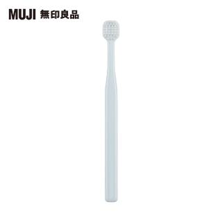 【MUJI 無印良品】聚丙烯牙刷/寬刷頭/藍.全長約172mm