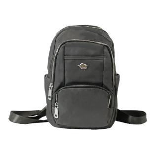 【DRAKA 達卡】安得烈Andre系列-斜背/後背包-灰(44DK59359354)