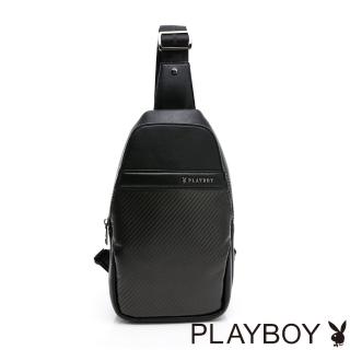 【PLAYBOY】單肩背包 Urban系列(黑色)