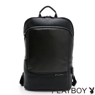 【PLAYBOY】後背包 Urban系列(黑色)
