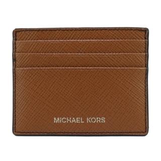 【Michael Kors】HARRISON六卡防刮證件夾(棕)