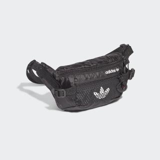 【adidas 愛迪達】ADV WAIST BAG SMALL 黑色 小腰包(GN2233)