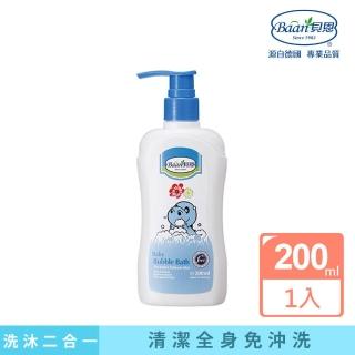 【Baan 貝恩】嬰兒泡泡香浴露 200ml(保濕系列)
