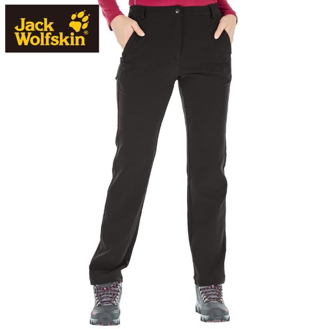 Jack wolfskin 飛狼【Jack wolfskin 飛狼】女 彈性排汗休閒長褲(深咖啡)