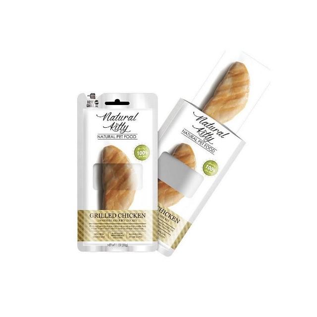 【Natural Kitty 自然小貓】100%天然鮮零食 20-30g*16包組（雞肉條｜魚肉條）(犬貓鮮食)