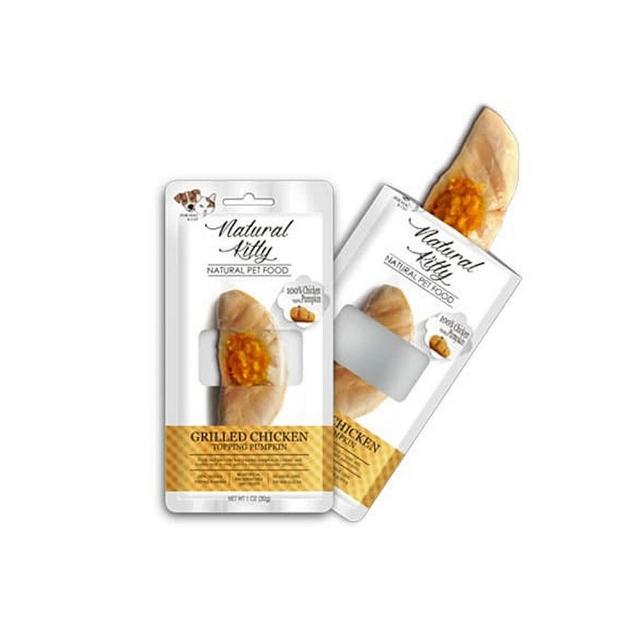 【Natural Kitty 自然小貓】100%天然鮮零食 20-30g*16包組（雞肉條｜魚肉條）(犬貓鮮食)