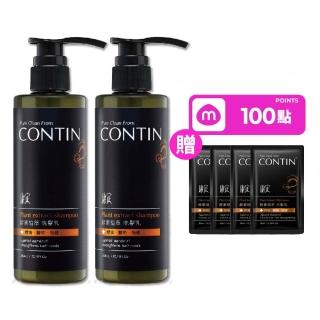 【CONTIN 康定】官方直營 專利酵素植萃洗髮精/洗髮乳300mlx2入組 長達120天的發酵製作過程 植萃守護家人頭