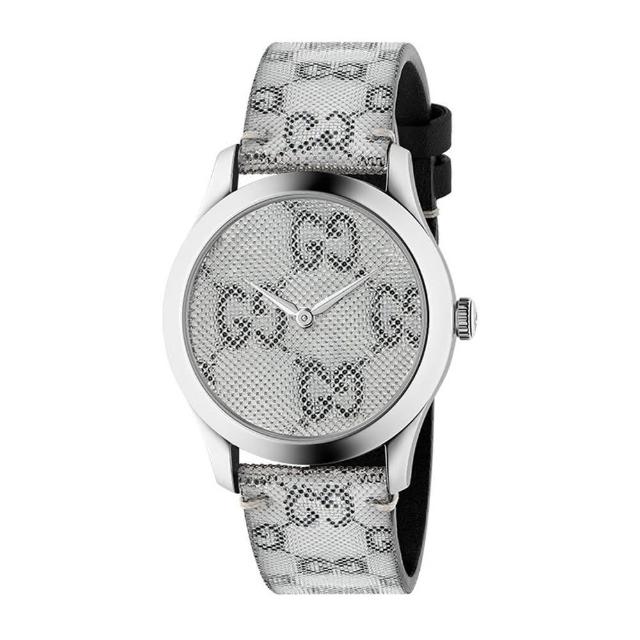 GUCCI 古馳【GUCCI 古馳】G-TIMELESS浮動3D時尚腕錶38mm(YA1264058)