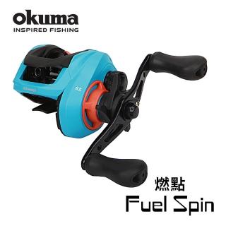 【OKUMA】Fuel Spin 燃點 擬餌拋投捲線器-FSP101A(齒比6.5:1-左手配備)