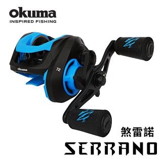 【OKUMA】Serrano 煞雷諾 擬餌拋投捲線器-SRN101HA(齒比7.2:1-左手配備)