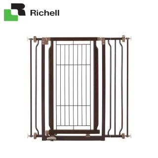 【Richell 利其爾】腳踏式 木製護欄(ID59301)