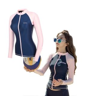8535657 OL 【泳衣果】泳衣外套蜜粉浮潛衣游泳外套單件M-XL(單外套)