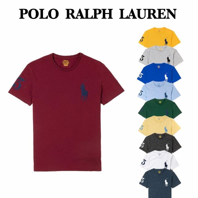 【RALPH LAUREN】Polo 年度熱銷大馬素面短袖T恤-男款/情侶款(熱銷基本款精選 男女可搭)