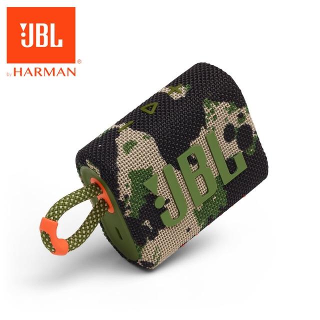 【JBL】GO 3 可攜式防水藍牙喇叭