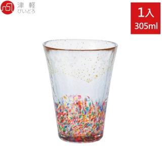 【ADERIA】日本津輕手作金彩花火飲料杯 1入 DF-71896(水杯)