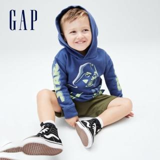【GAP】男幼童 Gap x Star Wars星際大戰系列連帽休閒上衣(777573-藍色)