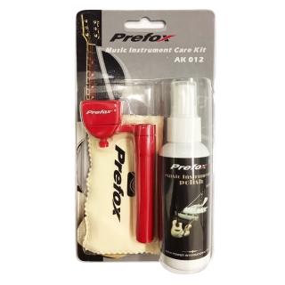 【Prefox】Prefox 超值三合一保養組（琴蠟、琴布、快速捲弦器）(樂器保養組)