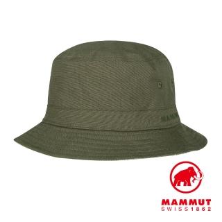 【Mammut 長毛象】Mammut Bucket Hat 雙面防曬漁夫帽 綠鬣蜥 #1191-00621