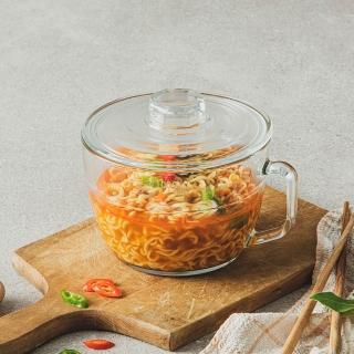 【Glasslock】強化玻璃可微波泡麵碗1100ml