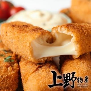 【中秋烤肉 上野物產】costco熱賣! 舊金山的原始味道 香濃莫札瑞拉乳酪條 x2包(1000g±10%/約36條/包)