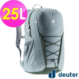 【deuter】GOGO 25L休閒旅遊後背包(3813221淺灰綠/戶外健行包/通勤包/書包/商務包/電腦包)