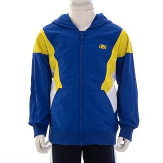 【SKECHERS】男童拉鍊連帽外套(L121B041-002V)